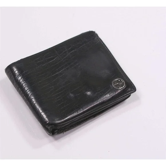 Gucci Very Recent Black Leather Bifold Wallet - Picture 2 of 12